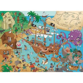 Puzzle Insula Piratilor, 150 Piese Ravensburger - 1