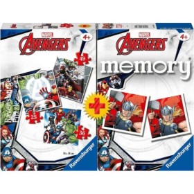 Puzzle si Joc Memory Avengers, 25/36/49 Piese Ravensburger - 1