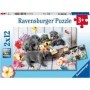 Puzzle Catelusi, 2X12 Piese Ravensburger - 3