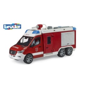 Bruder sprinter de pompieri Mercedes Benz cu sirena Bruder - 1