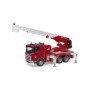 Bruder camion de pompieri Scania Super 560R cu scara pompa de apa si sirena Bruder - 2
