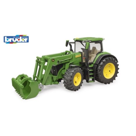 Bruder tractor John Deere 7R 350 cu incarcator frontal Bruder - 1