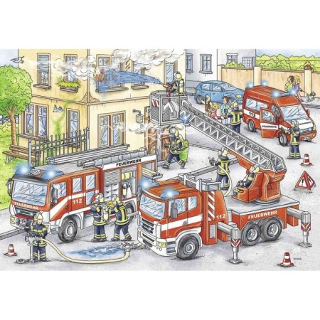 Puzzle Eroi In Actiune, 2X24 Piese Ravensburger - 1