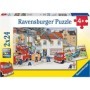 Puzzle Brigada De Pompieri, 2X24 Piese Ravensburger - 3