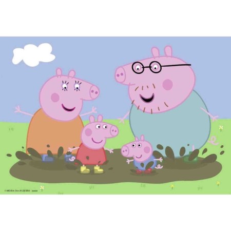 Puzzle Peppa Pig, 2X24 Piese Ravensburger - 1
