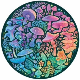 Ravensburger - Puzzle cerc ciuperci 500 piese Ravensburger - 1