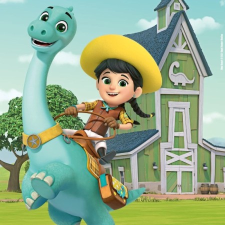 Puzzle Dino Ranch, 3X49 Piese Ravensburger - 1