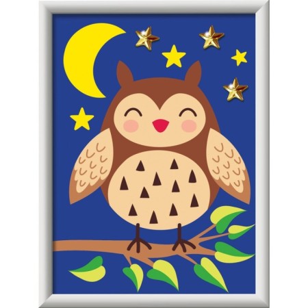Ravensburger - Pictura pe numere bufnita draguta Ravensburger - 1