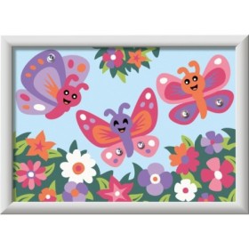 Ravensburger - Pictura pe numere fluturi fericiti Ravensburger - 1