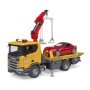Bruder masina tractare Scania Super 560R cu lumini si sunete Bruder - 6
