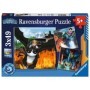 Puzzle Cum Sa Iti Dresezi Dragonul, 3X49 Piese Ravensburger - 4