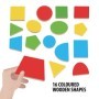 Montessori Laboratorul Senzorial cu forme din lemn 2-4 ani
