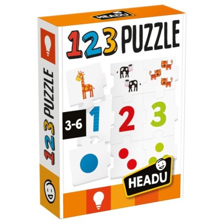 Headu - Puzzle sa invatam numerele de la 1 la 9 Headu - 1