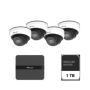 Kit supraveghere video Milesight 4 buc camera Dome MS-C2973-PD + 1 buc NVR MS-N1004-UPC MILESIGHT TECHNOLOGY - 1