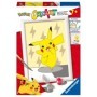 Ravensburger - CreArt pictura pe numere pentru copii Pickachu Ravensburger - 1