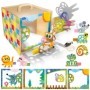 Headu - Set creativ Cub din lemn creeaza povesti magice 3-6 ani Headu - 2