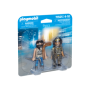 Playmobil-SET 2 FIGURINE POLITIST CU HOT Playmobil - 2