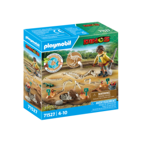 Playmobil-SAPATURI ARHEOLOGICE CU SCHELET DE DINOZAUR Playmobil - 1