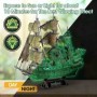 Puzzle 3D Flying Dutchman lumineaza in intuneric 360 piese