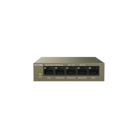 IP-COM 5 PORT CLOUD MANAGED POE ROUTER, M20-POE, Dimensiuni: 100*100* 26mm, Capacitate clienti: 150, NAT (Static IP) 940Mbps/930