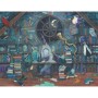 Puzzle Biroul Cu Carti, 2000 Piese Ravensburger - 1
