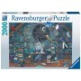 Puzzle Biroul Cu Carti, 2000 Piese Ravensburger - 2