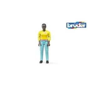 Bruder figurina femeie cu pantaloni turcoaz Bruder - 1
