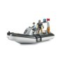 Bruder barca de politie cu girofar 2 figurine si accesorii Bruder - 4