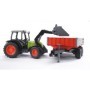 Bruder - Tractor Claas Nectis 267 F Cu Remorca Basculabila Bruder - 1