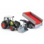 Bruder - Tractor Claas Nectis 267 F Cu Remorca Basculabila Bruder - 3