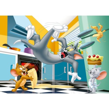 Ravensburger - Puzzle mare de podea Tom si Jerry 24 piese Ravensburger - 1