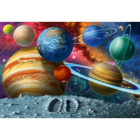 Ravensburger - Puzzle mare de podea sa pasim in spatiu 24 piese Ravensburger - 1