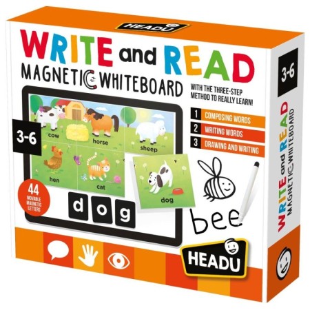 Headu Teacher Tested - Joc Magnetic Sa Invatam Sa Citim Si Sa Scriem In Engleza Headu - 1
