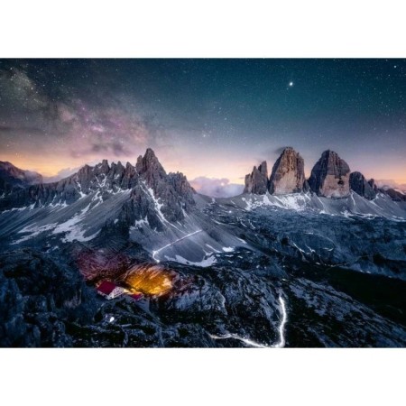 Ravensburger - Puzzle Three Peaks Dolomiti 1000 piese design nou Ravensburger - 1