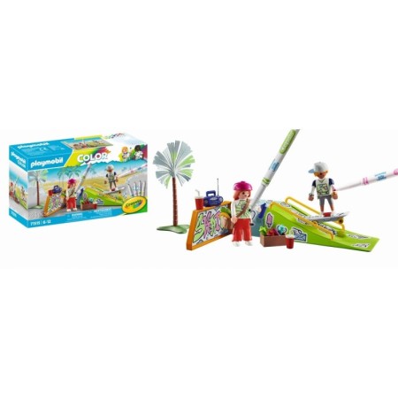 Playmobil Color skate parc Playmobil - 1