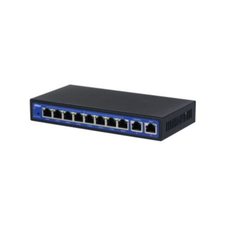 DAHUA WIRELESS ACCESS CONTROLLER DH-EAC10-P, Sursa POE 64W, Interfata: 10 x 10/100/1000 Mbps, WAN 1 × 1000 Mbps, IP20, Standarde