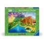 Ravensburger - Puzzle lumea Minecraft 500 piese Ravensburger - 1