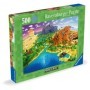 Ravensburger - Puzzle lumea Minecraft 500 piese Ravensburger - 2