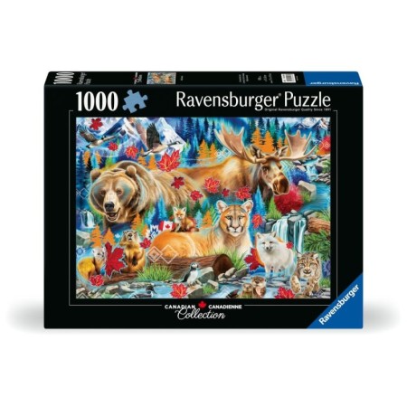 Ravensburger - Puzzle de colectie salbaticia Canadei 1000 piese Ravensburger - 1