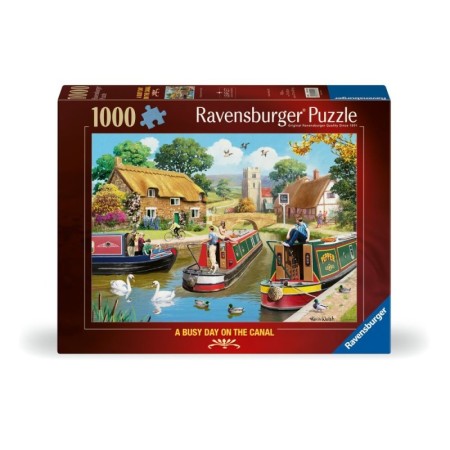 Ravensburger - Puzzle o zi agitata pe canal 1000 piese Ravensburger - 1