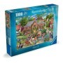 Ravensburger - Puzzle viata la sat 1000 piese Ravensburger - 2