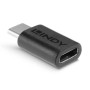 Adaptor Lindy USB 3.2 Type C la C, dimensiuni 26.5x13x7.5mm, latime de banda suportata 20Gbps, negru LINDY - 1