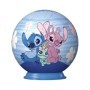 Ravensburger - Puzzle 3D bila Disney Stitch Angel si Stitch 54 piese Ravensburger - 3