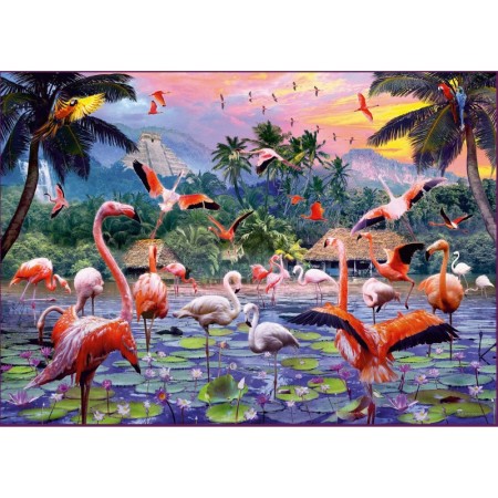 Puzzle Flamingo, 1000 Piese Ravensburger - 1
