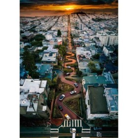 Puzzle San Francisco California, 1000 Piese Ravensburger - 1