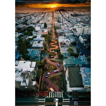 Puzzle San Francisco California, 1000 Piese Ravensburger - 1