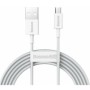 Cablu alimentare si date Baseus Superior, Fast Charging Data Cable pt. smartphone, USB la Micro-USB 2A, 2m, alb BASEUS - 1