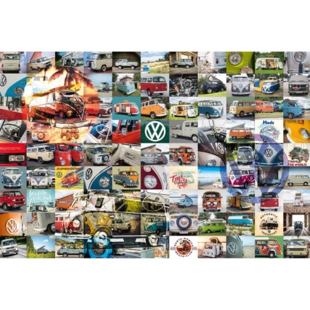 Puzzle 99 Momente Cu Volkswagen, 3000 Piese Ravensburger - 1