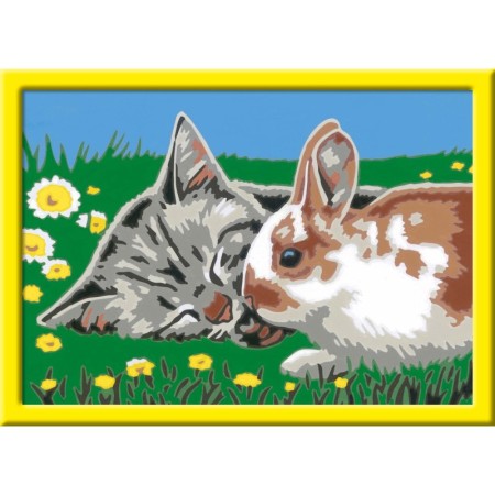 Creart - Pictura Pisicuta Si Iepuras Ravensburger - 1