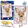 Creart - Pictura Caprioara Cu Flori Ravensburger - 3